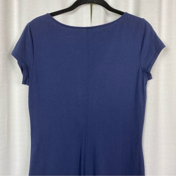 Lilly Pulitzer Navy Blue Brewster Short Sleeve T-Shirt Dress Sz.S - Picture 12 of 16